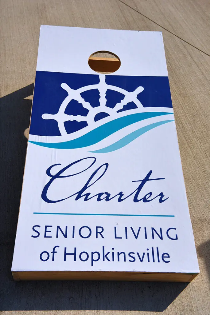 Charter Senior Living of Hopkinsville cornhole
