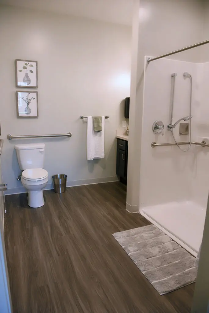 accessible bathroom