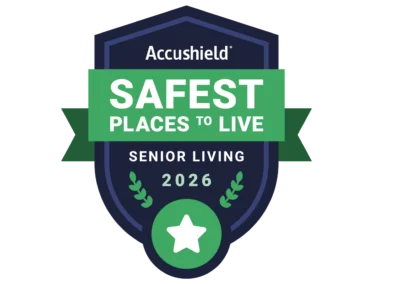 Charter Senior Living of Hopkinsville Recognized as Safest Places to Live™ for 2026